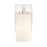 Millennium Froselle 1Lt Wall Sconce, Nickel/White Frosted