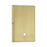 Millennium Froselle 1Lt Wall Sconce, Brass/White Frosted
