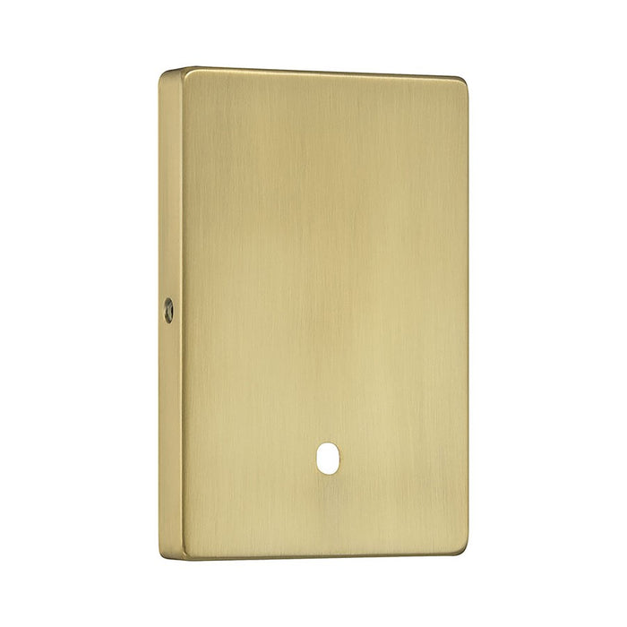 Millennium Froselle 1Lt Wall Sconce, Brass/White Frosted