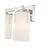 Millennium Froselle 2Lt Bathroom Vanity Light, Nickel/White Frosted
