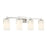 Millennium Froselle 4Lt Bathroom Vanity Light, Nickel/White Frosted - 65004-PN