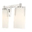 Millennium Froselle 4Lt Bathroom Vanity Light, Nickel/White Frosted