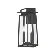 Millennium Lighting Kendrix 2Lt Outdoor Wall Sconce, Coated Black - 66002-PBK