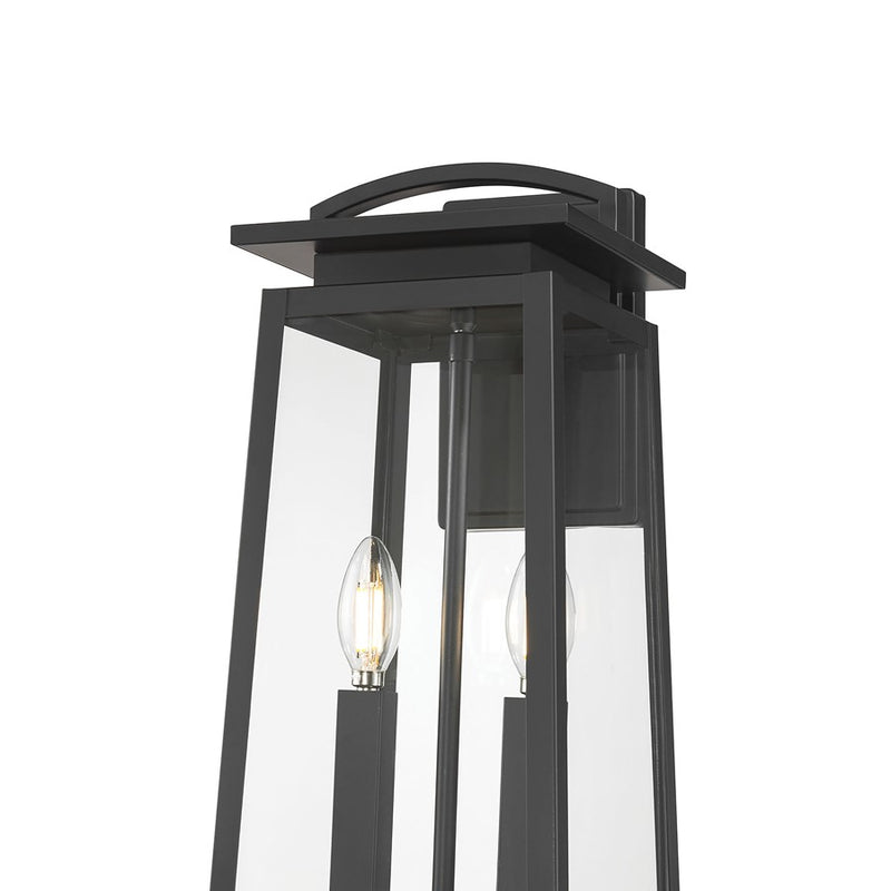 Millennium Lighting Kendrix 2Lt Outdoor Wall Sconce, Coated Black