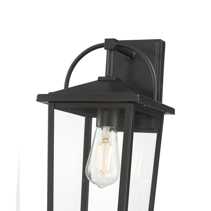 Millennium Lighting Strathden 1Lt Outdoor Wall Sconce, Coated Black