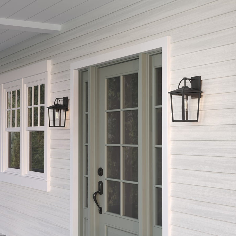 Millennium Lighting Strathden 1Lt Outdoor Wall Sconce, Coated Black
