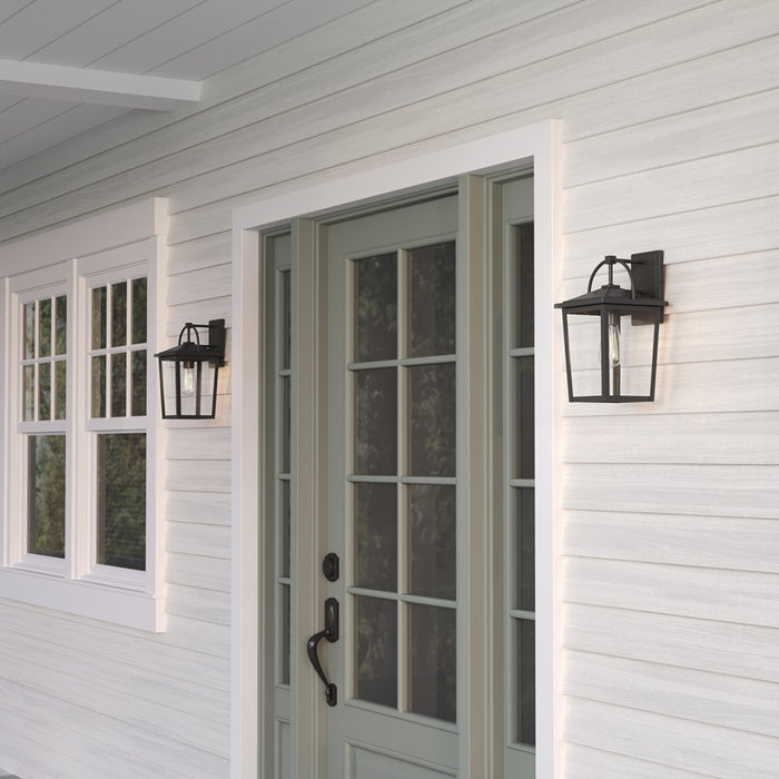Millennium Lighting Strathden 1Lt Outdoor Wall Sconce, Coated Black