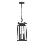 Millennium Lighting Kendrix 2Lt Outdoor Pendant, Powder Coated Black - 66102-PBK