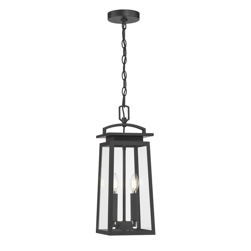 Millennium Lighting Kendrix 2Lt Outdoor Pendant, Powder Coated Black - 66102-PBK
