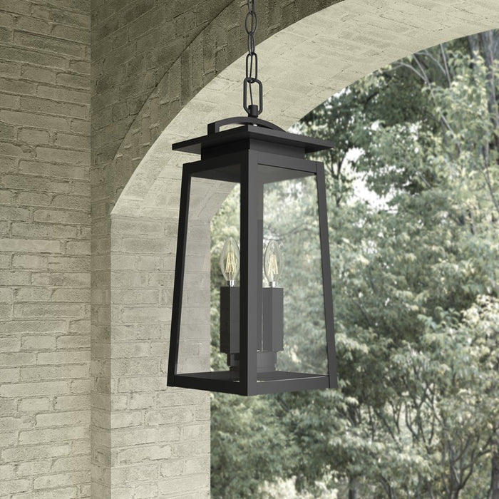 Millennium Lighting Kendrix 2Lt Outdoor Pendant, Powder Coated Black