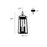 Millennium Lighting Kendrix 2Lt Outdoor Pendant, Powder Coated Black