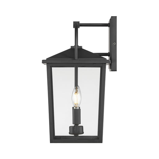 Millennium Lighting Strathden 2Lt Outdoor Wall Sconce, Coated Black