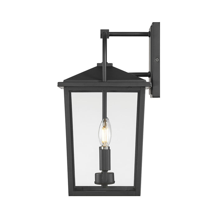 Millennium Lighting Strathden 2Lt Outdoor Wall Sconce, Coated Black