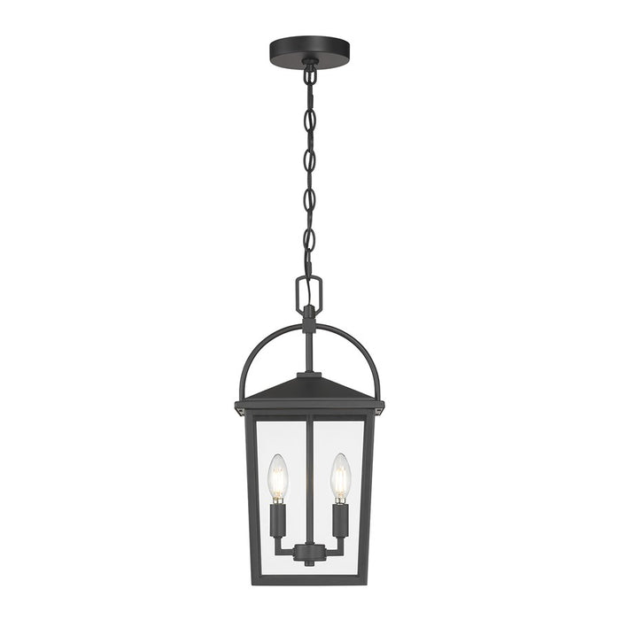Millennium Lighting Strathden 2Lt Outdoor Pendant, Coated Black