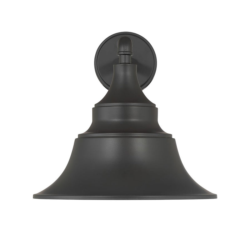 Millennium Lighting Varnel 1Lt Outdoor Wall Sconce, Coated Black
