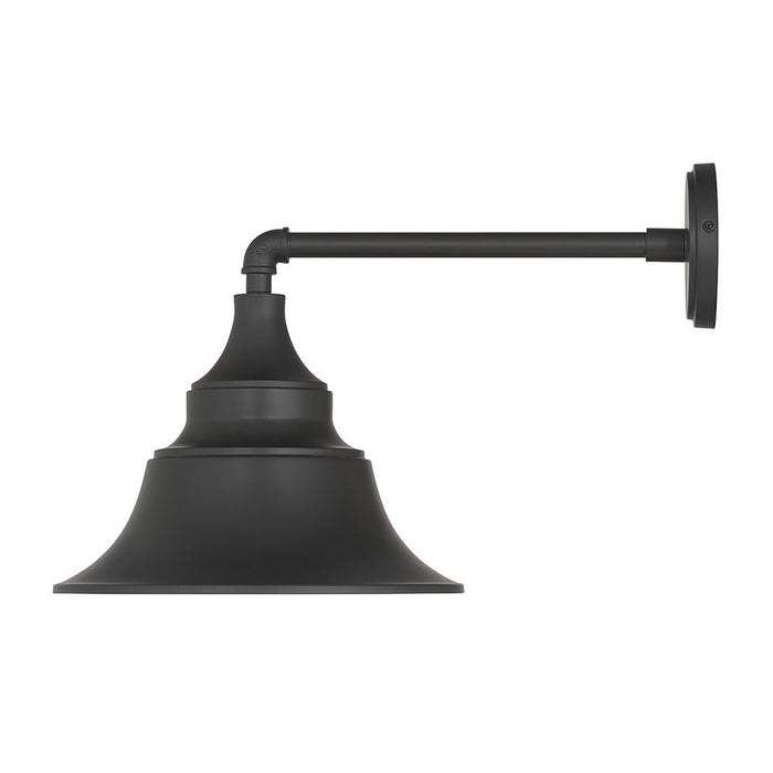 Millennium Lighting Varnel 1Lt Outdoor Wall Sconce, Coated Black