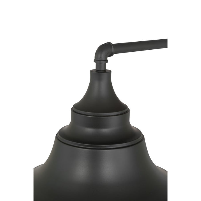 Millennium Lighting Varnel 1Lt Outdoor Wall Sconce, Coated Black