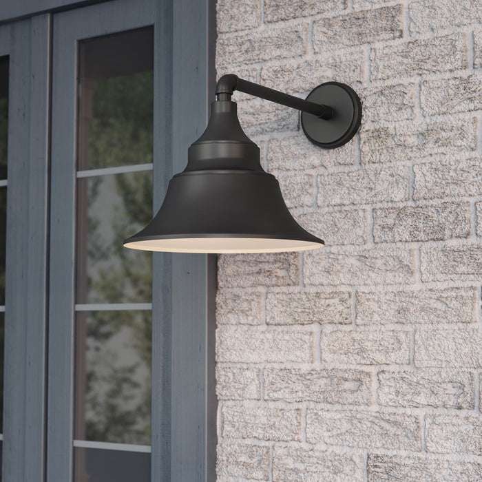 Millennium Lighting Varnel 1Lt Outdoor Wall Sconce, Coated Black