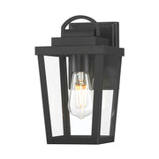 Millennium Lighting Brenwick 1Lt 11" Outdoor Wall Sconce, Black - 68001-PBK
