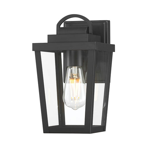 Millennium Lighting Brenwick 1Lt 11" Outdoor Wall Sconce, Black - 68001-PBK