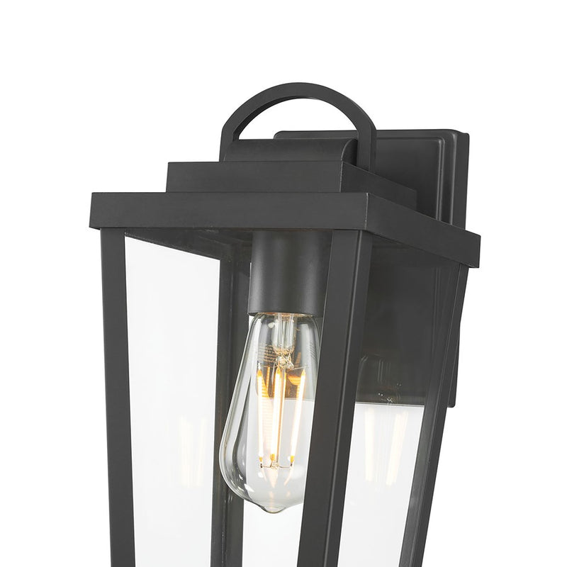 Millennium Lighting Brenwick 1Lt 11" Outdoor Wall Sconce, Black