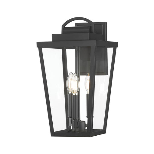 Millennium Lighting Brenwick 3Lt Outdoor Wall Sconce, Coated Black - 68003-PBK