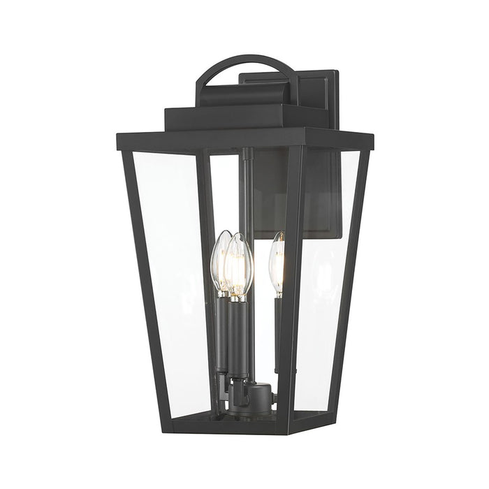 Millennium Lighting Brenwick 3Lt Outdoor Wall Sconce, Coated Black - 68003-PBK