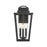 Millennium Lighting Brenwick 3Lt Outdoor Wall Sconce, Coated Black