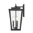 Millennium Lighting Brenwick 3Lt Outdoor Wall Sconce, Coated Black