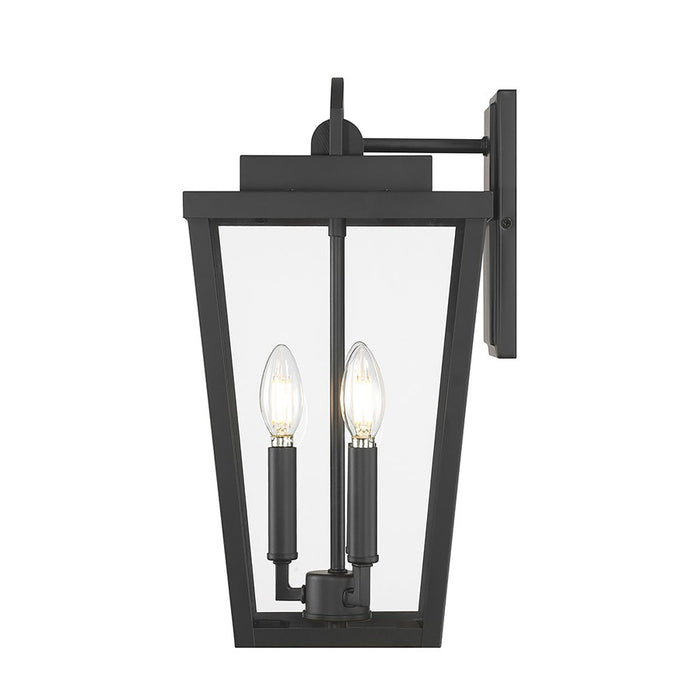 Millennium Lighting Brenwick 3Lt Outdoor Wall Sconce, Coated Black