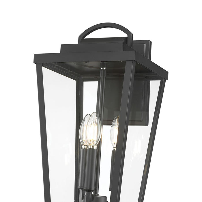 Millennium Lighting Brenwick 3Lt Outdoor Wall Sconce, Coated Black