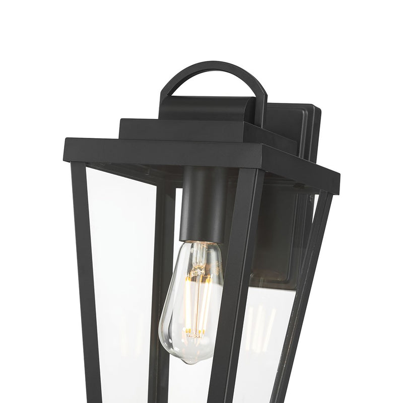 Millennium Lighting Brenwick 1Lt 13" Outdoor Wall Sconce, Black