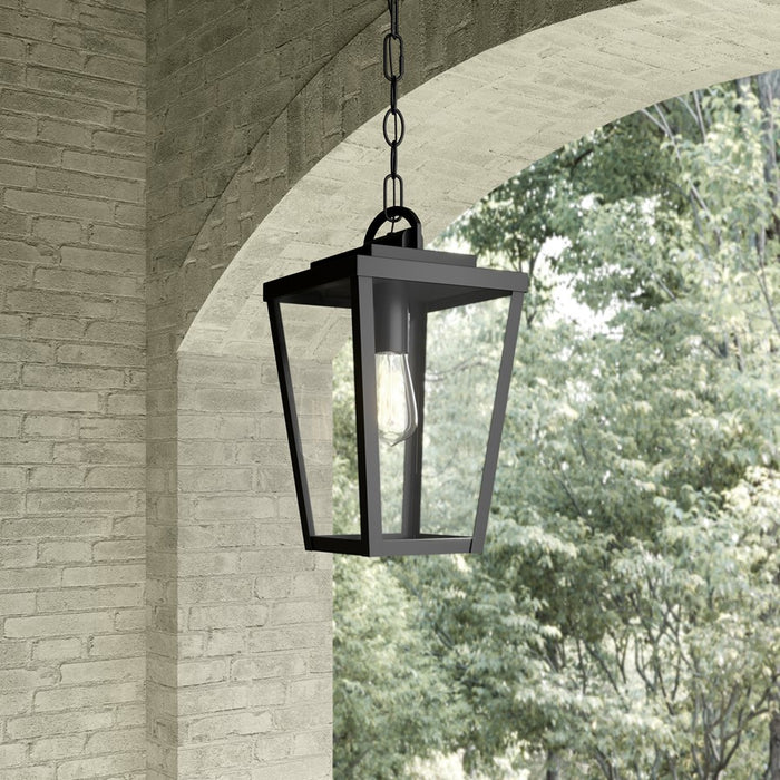 Millennium Lighting Brenwick 1Lt Outdoor Pendant, Coated Black