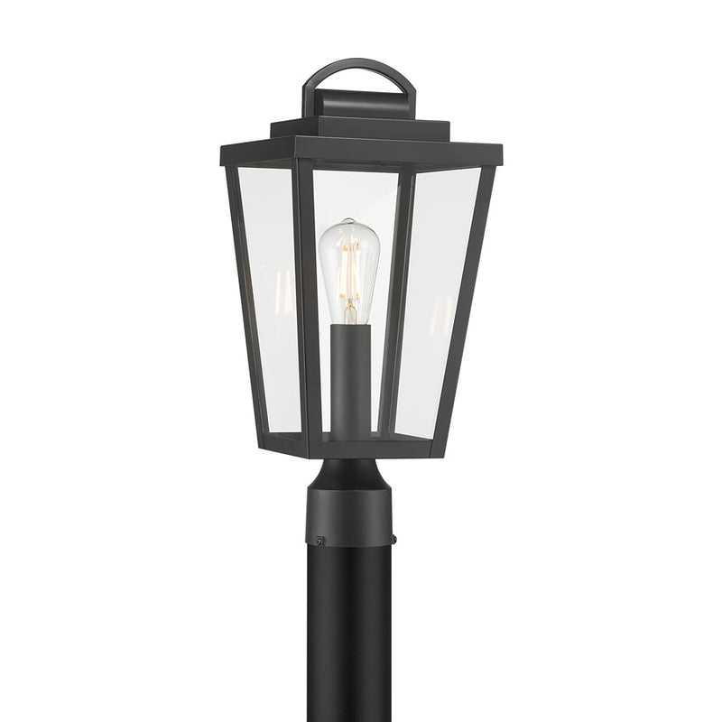 Millennium Lighting Brenwick 1Lt Outdoor Post Light, Coated Black - 68401-PBK