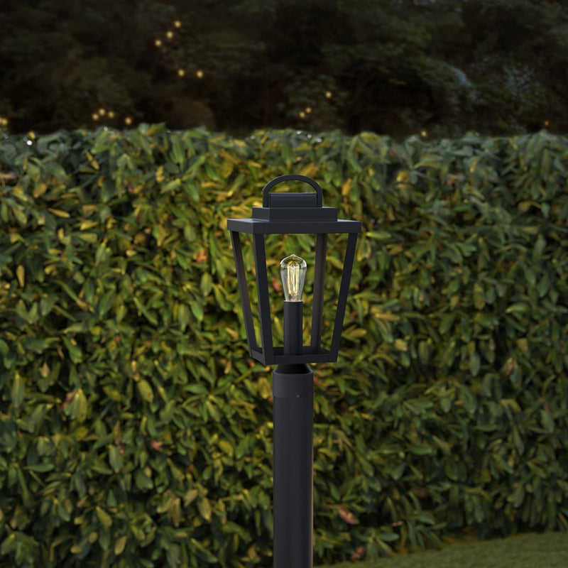 Millennium Lighting Brenwick 1Lt Outdoor Post Light, Coated Black