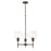Millennium Asheville 3 Light 29.5" Chandelier, Bronze