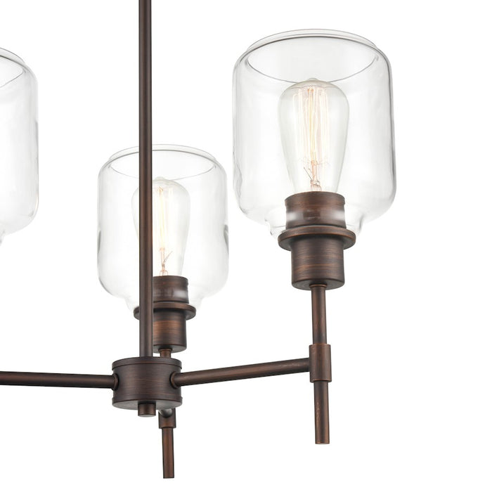 Millennium Asheville 3 Light 29.5" Chandelier, Bronze