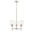 Millennium Asheville 3 Light 29.5" Mini-Pendant Light, Satin Nickel
