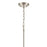 Millennium Asheville 3 Light 29.5" Mini-Pendant Light, Satin Nickel
