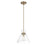 Millennium Lighting Amarella 1 Light 10" Pendant, Modern Gold/Clear - 69101-MG