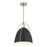 Millennium Lighting Pomelle 1 Light Pendant, Matte Black - 69201-MB-MG
