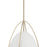 Millennium Lighting Pomelle 1 Light Pendant, Matte White