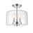 Millennium Lighting Asheville 3 Light Semi-Flush Mount