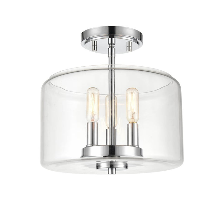 Millennium Lighting Asheville 3 Light Semi-Flush Mount