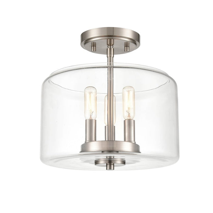 Millennium Lighting Asheville 3 Light Semi-Flush Mount