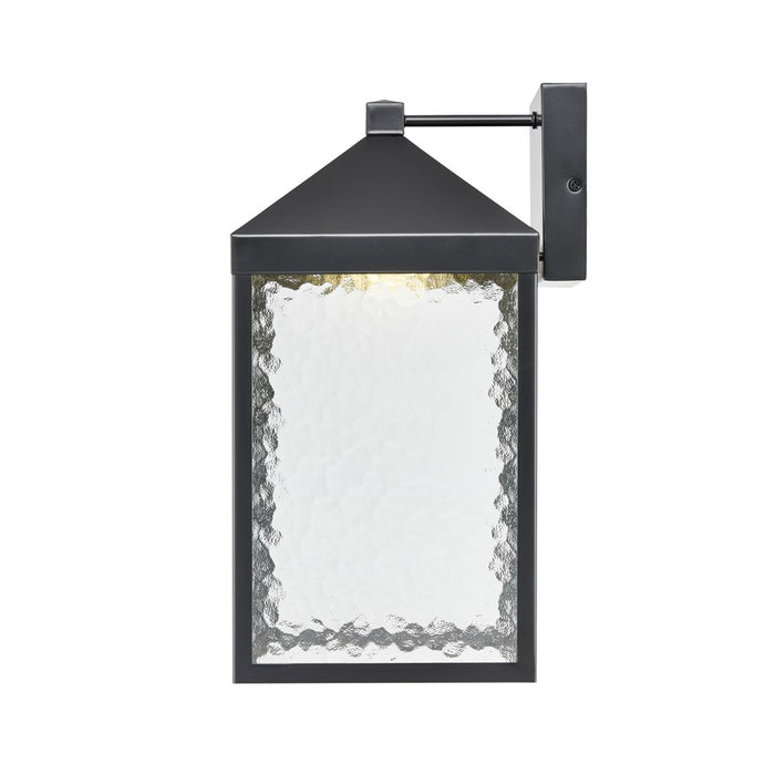 Millennium Lighting Aaron 18" Outdoor Wall Sconce, Black/Clear