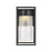 Millennium Lighting Outdoor Wall Sconce LED, Black/Clear - 73101-PBK
