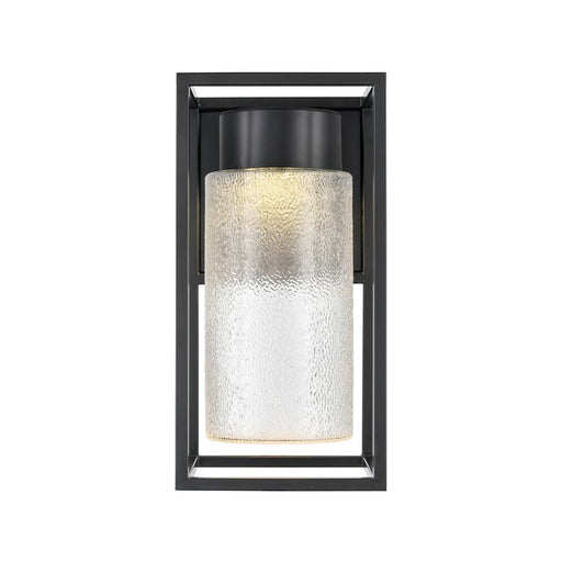 Millennium Lighting Outdoor Wall Sconce LED, Black/Clear - 73101-PBK