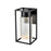 Millennium Lighting Outdoor Wall Sconce LED, Black/Clear