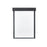 Millennium Lighting Sommar 8" Outdoor LED Wall Sconce, Black/White - 74101-PBK